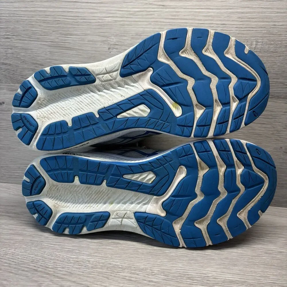 ASICS GT 2000 Gel Kayano Running Shoes Gray Blue Womens Size 10 Mesh Lite Truss